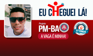 Aprovado na PMBA, José Davi realizou seu sonho de se tornar policial com um planejamento de estudos tático!