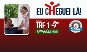 Em três meses, Luís Fulgoni foi aprovado em 1º lugar no TRF1 para o cargo de Oficial de Justiça!