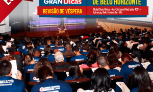 Gran Dicas Câmara de BH: Aulão presencial de véspera para revisão dos tópicos mais importantes para a prova! Esgotado!