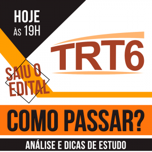 Concurso TRT PE: evento gratuito promoverá análise completa do edital!