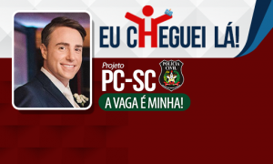 Lecson Ottonelli seguiu a vocação de ser policial e foi aprovado no concurso da PC SC!