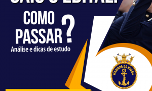 Concurso Marinha (CPAEAM): como passar? Descubra com a análise completa do edital, HOJE, às 19h!