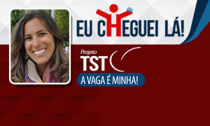 Com apenas um ano de estudo, Vanessa conquistou o 4º lugar no TST!