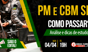 Concurso PM e CBM SE: como passar? Saiba TODOS os detalhes do novo edital, HOJE, às 19h!