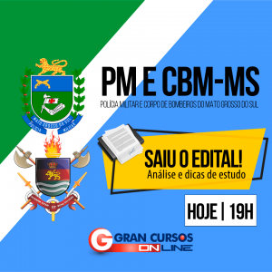 Concurso PM e CBM MS
