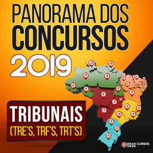 Concursos Tribunais de 2019.