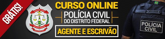 Concurso PCDF: Curso Online