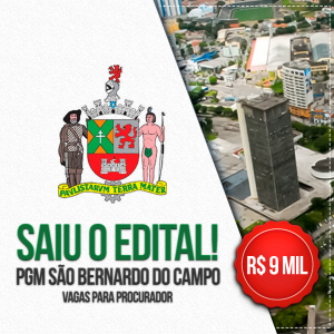Concurso PGM São Bernardo do Campo