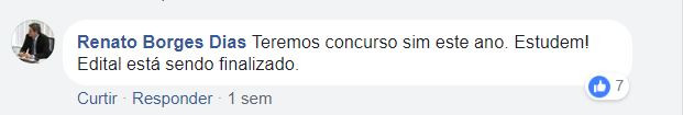 Diretor-geral da PRF informa que o edital do concurso PRF está sendo finalizado e será publicado ainda este ano.