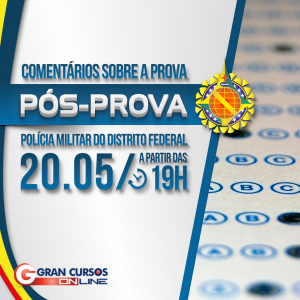 pós-prova PMDF