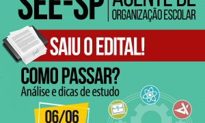 Concurso SEE SP: como passar? Saiba TODOS os detalhes do novo edital, HOJE, às 19h!