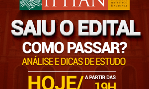 Concurso IPHAN: como passar? Nesta terça (12), às 19h! AQUI!