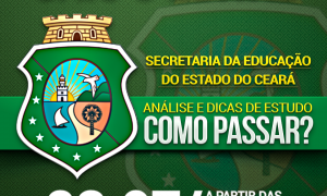 Concurso SEDUC CE: Como passar? Confira a análise do edital, ao vivo, HOJE, às 13h!