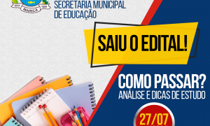 Concurso Secretaria Municipal de Educação de Maricá: Como passar? Confira amanhã, às 17h, uma análise completa do edital publicado!