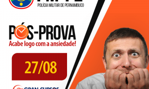 Concurso PM PE: confira os comentários da prova! Recursos até sexta (31)!