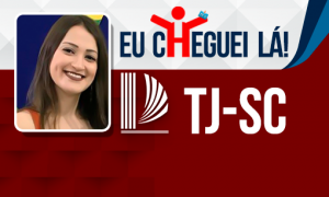 Isabela Menin garantiu o 2º lugar no TJ SC! Confira!