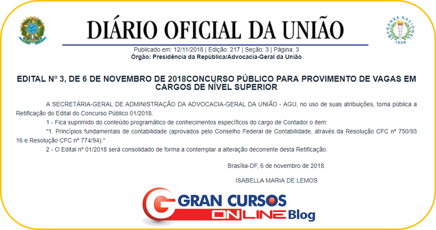 Concurso AGU