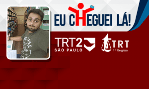 Com seis meses de estudo, Victor Quintas garantiu aprovações no TRT SP e no TRT RJ!