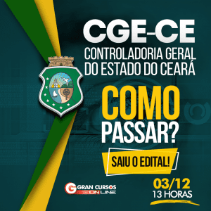 Concurso CGE CE