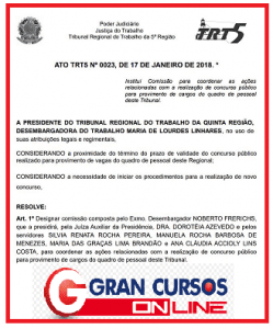 Concurso TRT BA: falta de recursos compromete publicação de um novo edital!