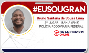Estudando há cinco anos, Bruno Santana já foi aprovado em vários concursos e garantiu sua aprovação na PRF
