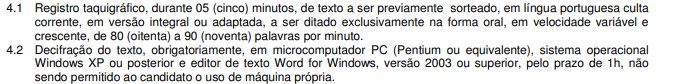 Assembleia RN: taquigrafia!