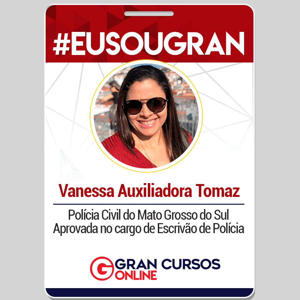 Vanessa Tomaz foi aprovada na PC MS e conta como conquistou sua vaga!