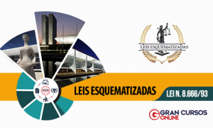 Baixe gratuitamente o e-book da Lei n. 8666/93 totalmente esquematizada! Não perca a chance de se preparar com os melhores!