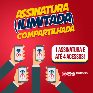 Assinatura Compartilhada do Gran Cursos Online