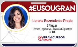 2º lugar na CLDF, Lorena Prado destaca “encontre seu método de estudo”!