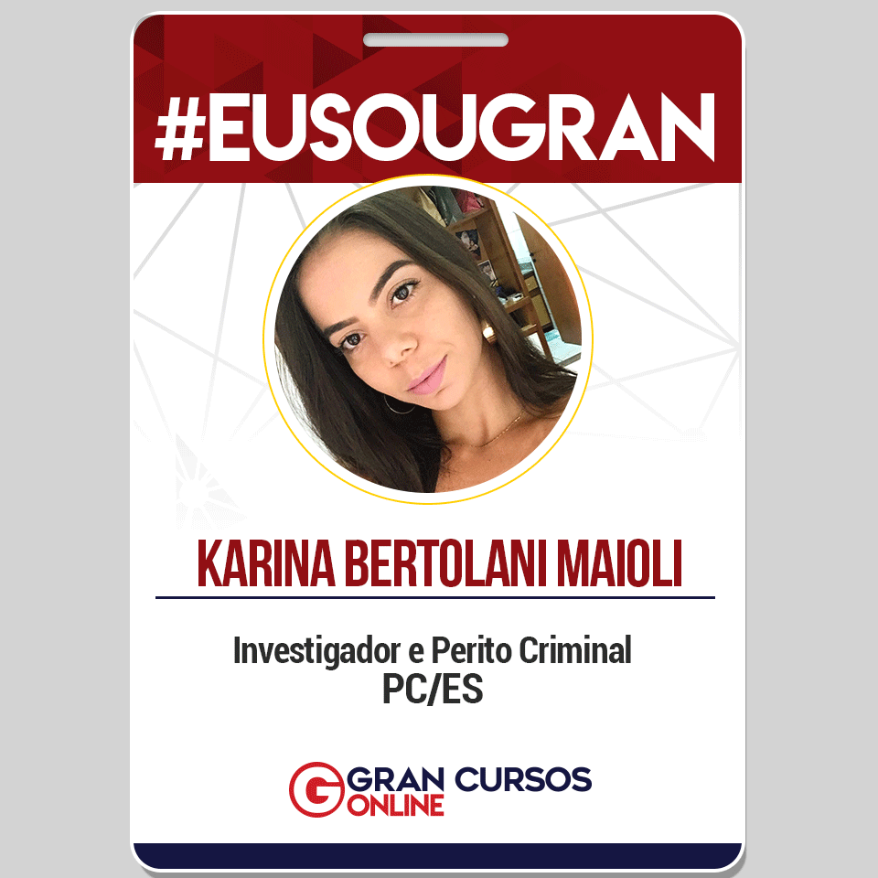 Dupla aprovação de Karina Bertolani: Perita e Investigadora no concurso PCES