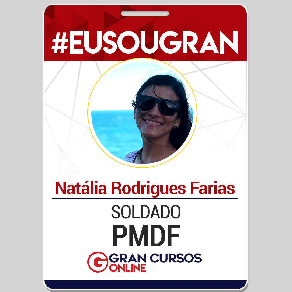 Conheça Natália Rodrigues: aprovada no concurso PMDF!