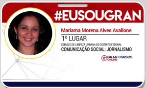 Leia o depoimento de Mariama Avallone, jornalista aprovada em primeiro lugar no concurso SLU!