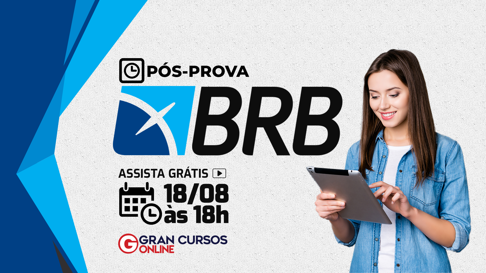 Prova BRB: Acompanhe O Aulão Pós-prova E Confira A Correção!