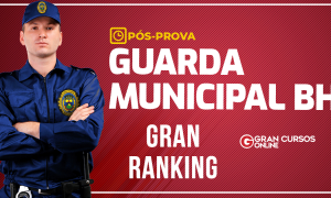 Gran Ranking Guarda Municipal BH: cadastre-se e veja a sua colocação!