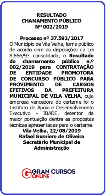 Prefeitura Municipal de Vila Velha: ​Assistência Social: aberto