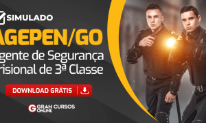 Concurso AGEPEN GO: simulado gratuito! VEJA!