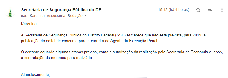 Concurso Agepen DF