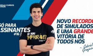 Só para assinantes #16: novo RECORDE de simulados e uma GRANDE vitória de todos nós