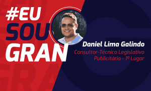 Aprovado em 1º lugar na CLDF estudou com Gran Cursos Online!