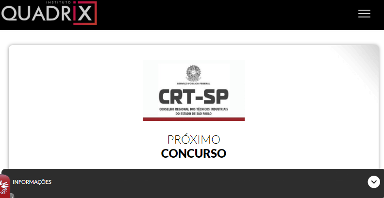 concurso crt sp