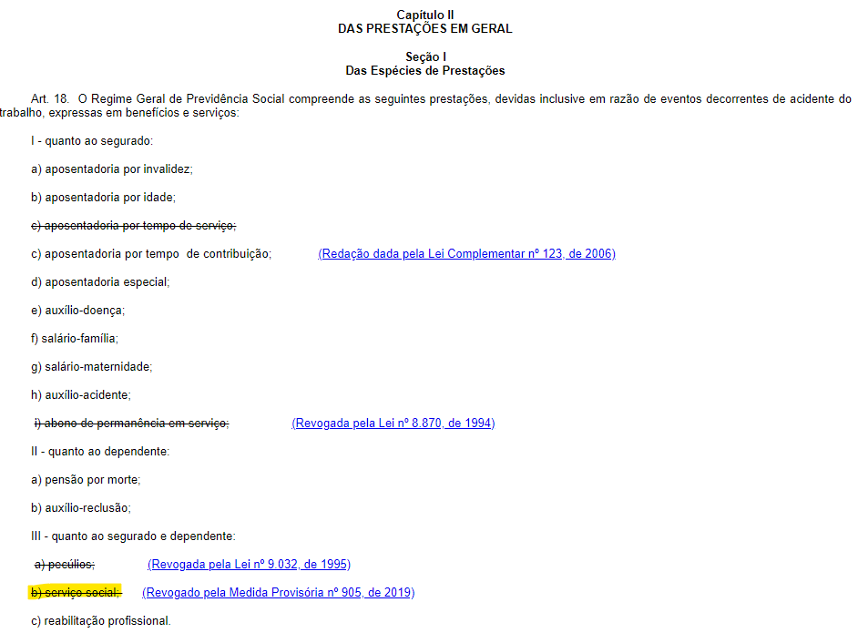 Concurso INSS: medida provisória revoga serviço social como benefício da autarquia.
