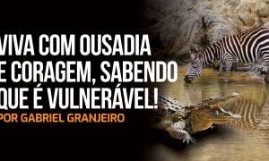 Viva com OUSADIA e CORAGEM, sabendo que é VULNERÁVEL!