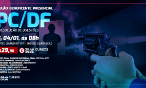 Concurso PCDF Escrivão: aulão beneficente neste sábado(4)!