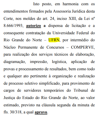 concurso tj rn