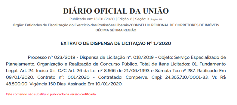 concurso creci RN