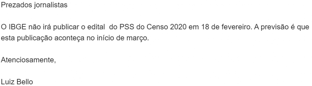 Concurso IBGE