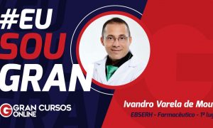 Aprovado em 1º lugar no EBSERH já passou em nove concursos!