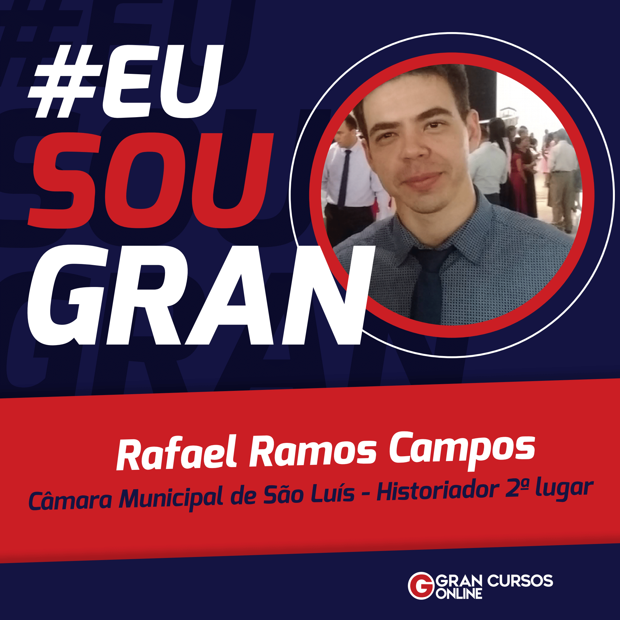 Rafael Ramos conciliava os estudos para concursos com várias viagens a trabalho!