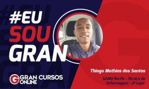 Saiba como Thiago Santos Alcançou 5 aprovações estudando nos intervalos para refeições
